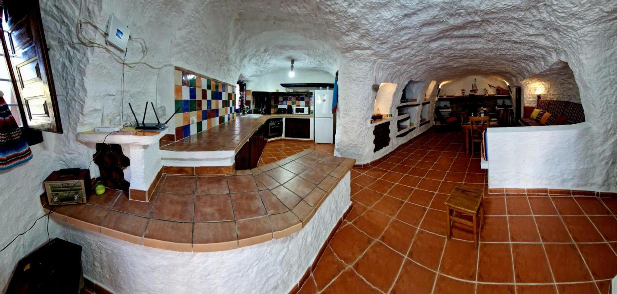 Casa Cueva Cascamorras "Capricho Andaluz" Baza Exterior foto